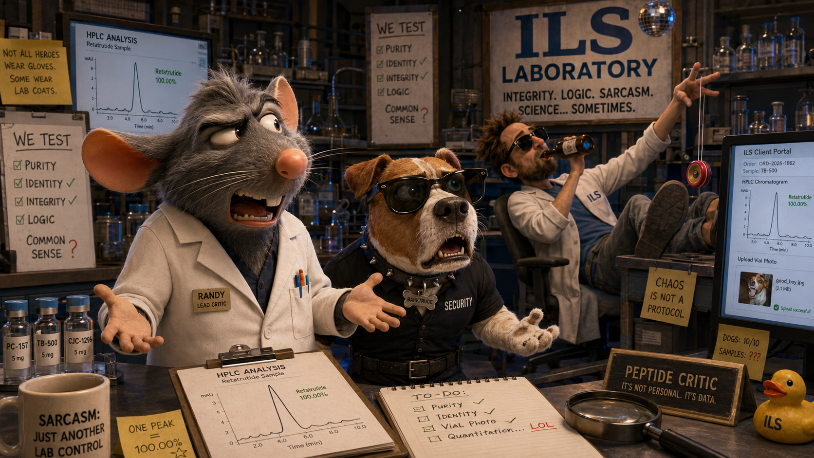 ILS testing facitliy