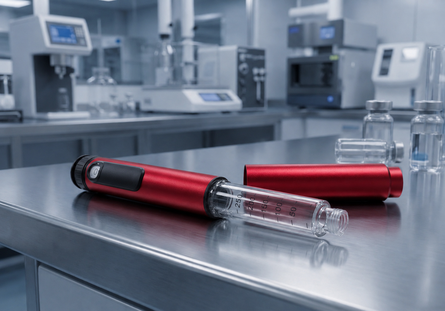 Research Peptide Pen V4 Red - Peptide Critic - Peptide Critic Store