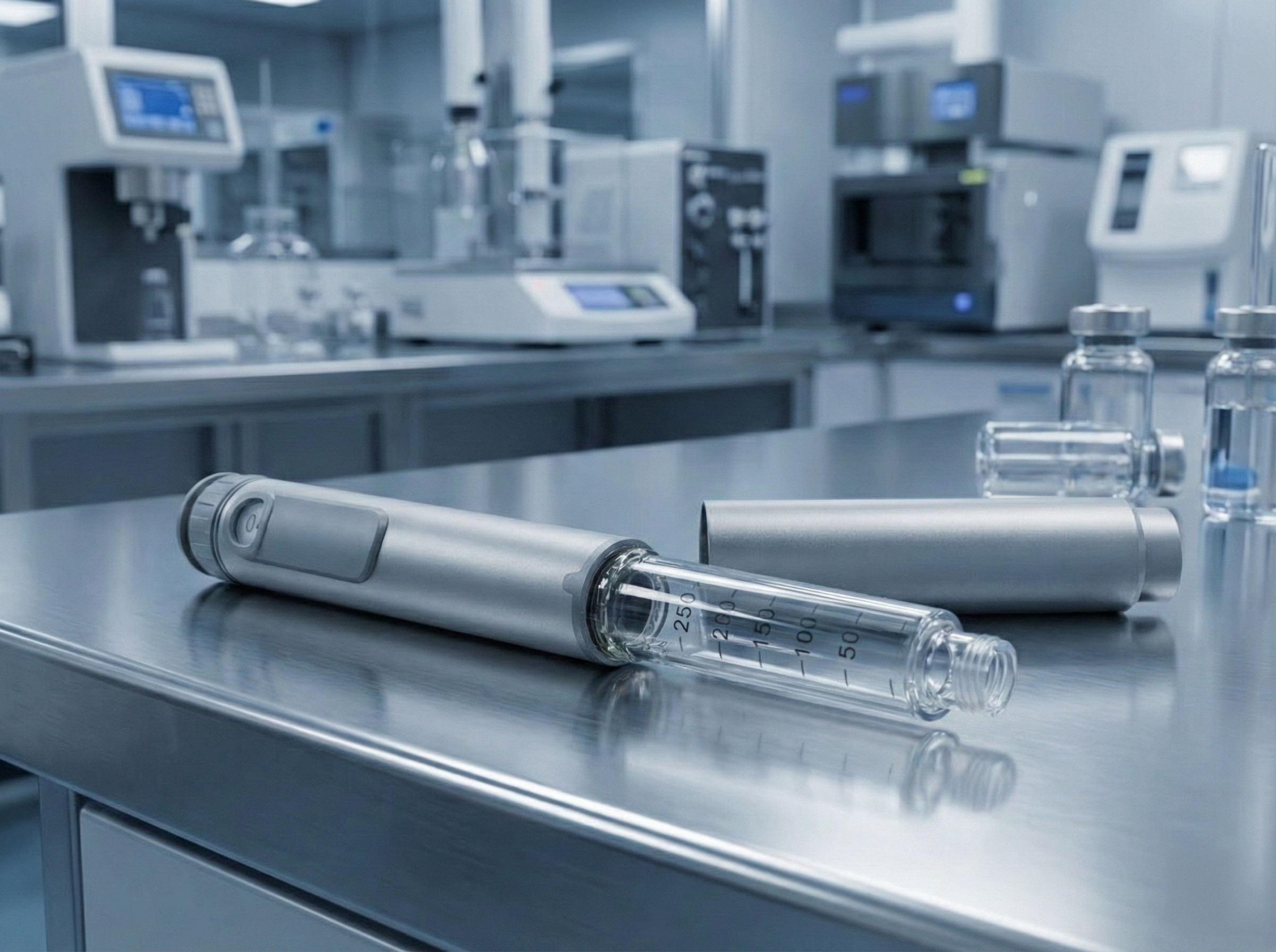 Research Peptide Pen V4 Silver