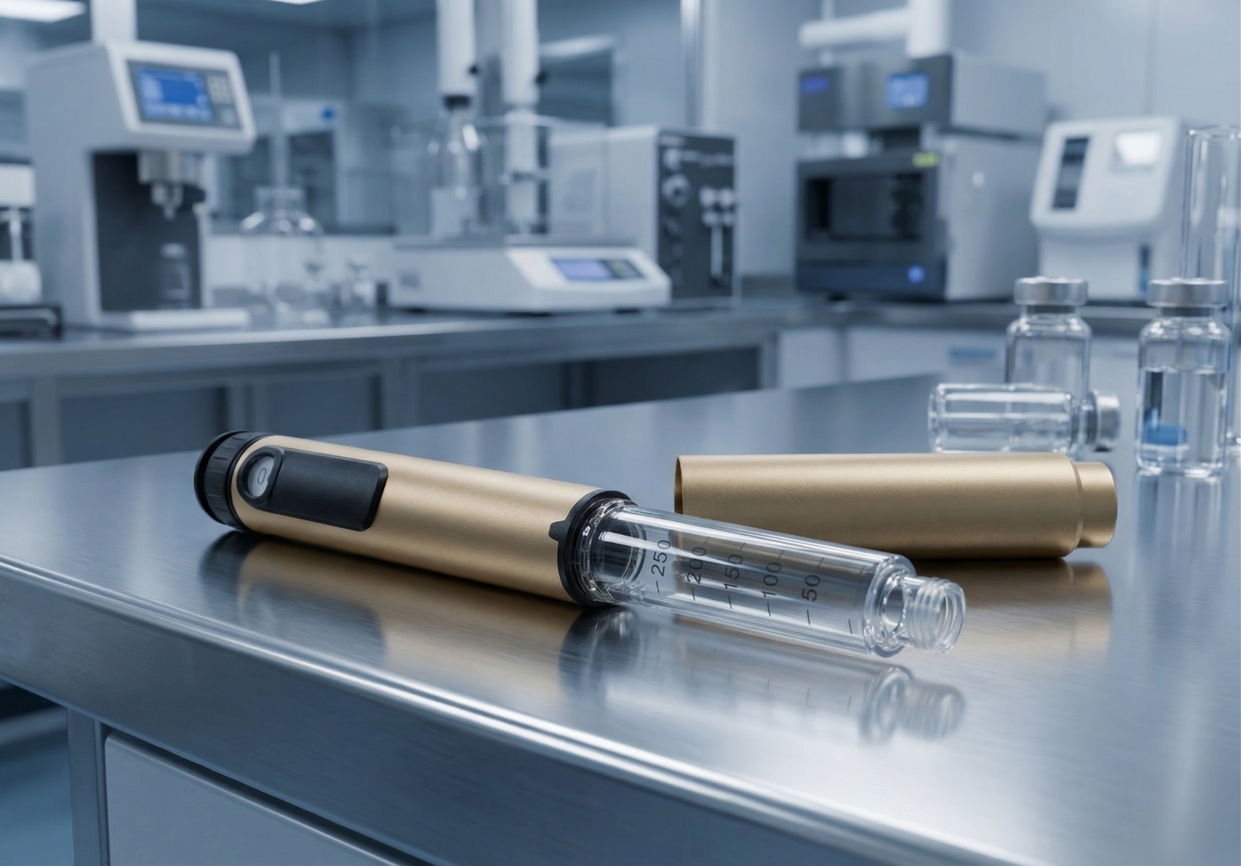 Research Peptide Pen V4 Gold