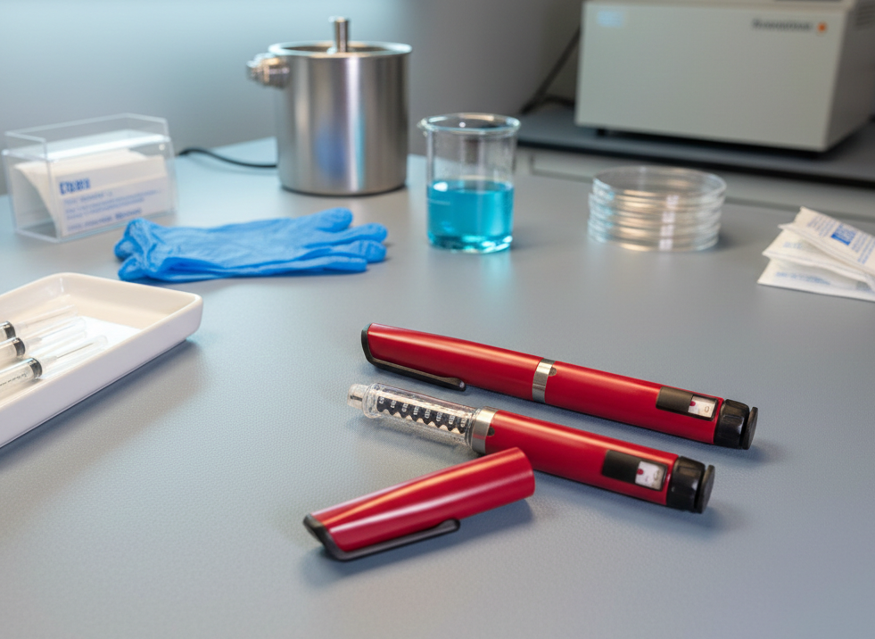 Xulin Pen 3 Red + Case - Peptide Critic - Peptide Critic Store
