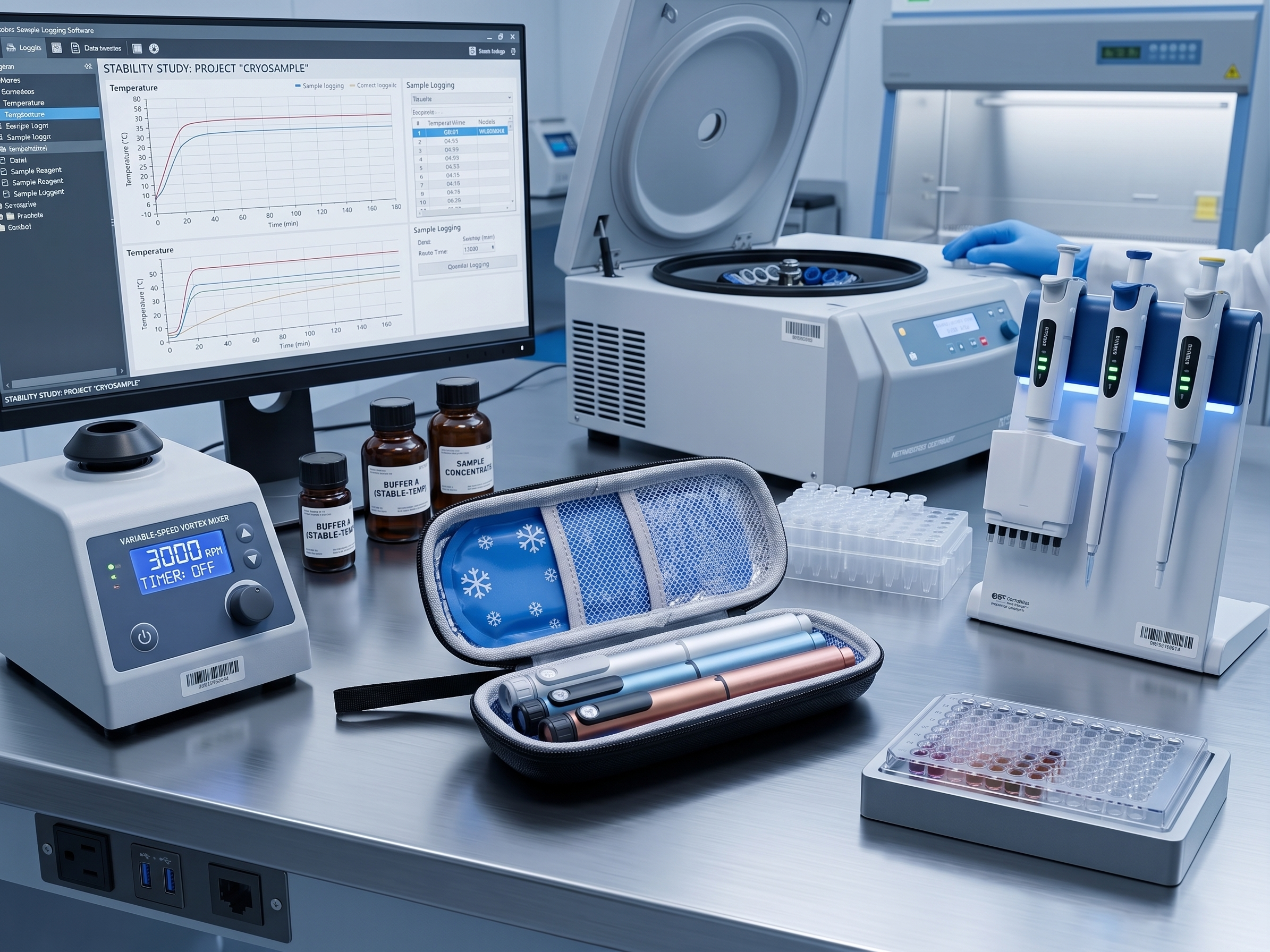 Travel Freezer Pack for Peptide Pens