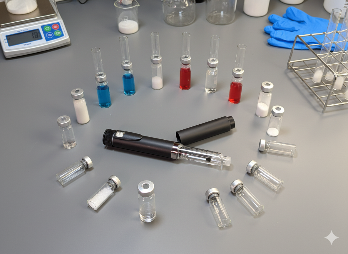 Peptide Critic Research Pen Black V2 - View 2