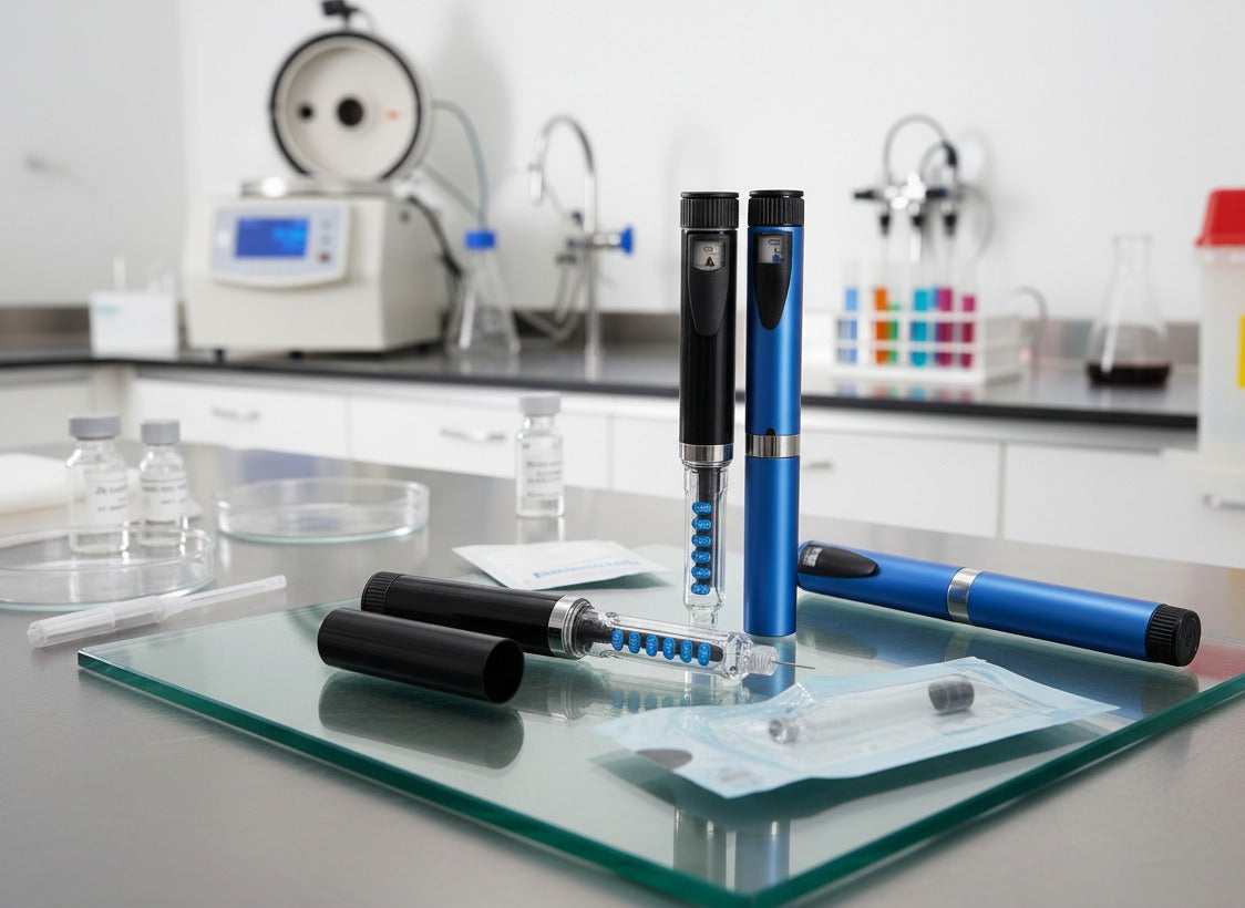 Peptide Critic Research Pen Green V2 - View 3