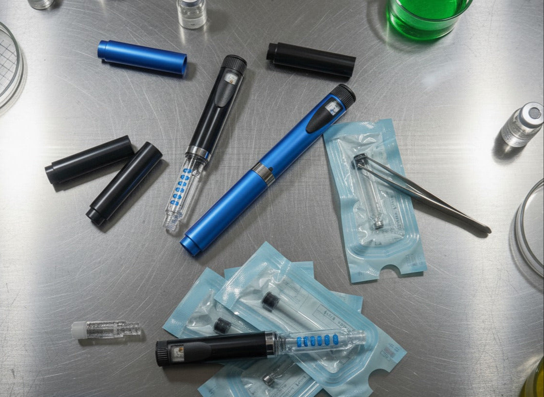 Peptide Critic Research Pen Green V2 - View 2